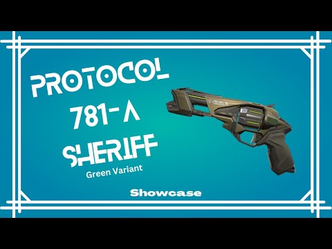 Protocol 781-A Sheriff Green Variant (Sheriff Protocolo 781-A Variante Verde) Showcase