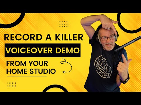 Recording A Killer Voiceover Demo From YOUR Home Studio with Mark Collins - VO Demo Production