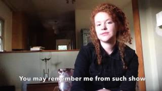 Mary Wiseman #FairWageOnstage video