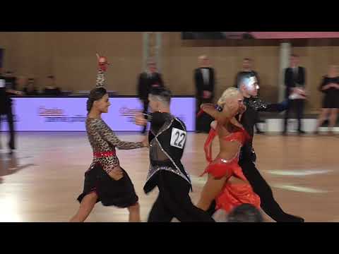 200 Marek Bureš - Anastasiia Iermolenko /MČR T10 2018/ Kojetín/ Dospělí/ Semifinále/ Samba