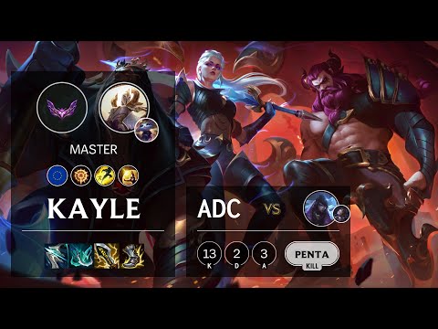 Kayle ADC vs Aphelios - EUW Master Patch 12.5