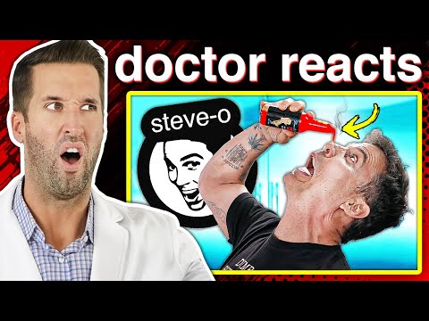 ER Doctor REACTS to WORST Steve-O Injuries of All Time