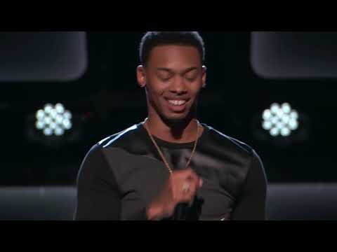 The Voice 2017 Blind Audition   Malik Davage  'Sure Thing'