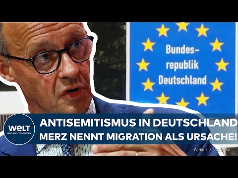 Video Thumbnail: MERZ BEI TRUMP: „Importierter Antisemitismus“ – Kanzler nennt Migration als Faktor für Judenhass!