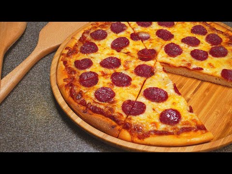 Simple Classic Homemade DOMINO'S PAN PIZZA - Copycat Recipes | Recipes.net - YouTube