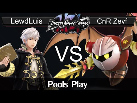 LewdLuis (Robin) vs. CnR Zevf (Meta Knight) - Pools Play - TNS 6