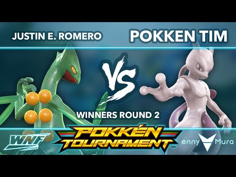 Justin E Romero (Sceptile) vs Pokken Tim (Mewtwo) WR2 - WNF Pokken 2.3