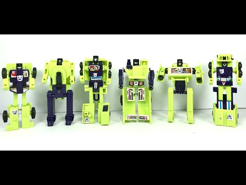 K.O. Transformers G1 Constructicons Devastator Set Chefatron Review