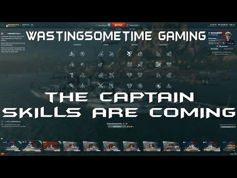 World of Warships Public Test Server 0.6.0: What did they do with the Captain Skills?