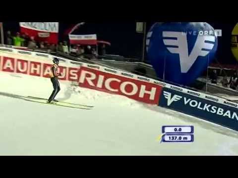 Thomas Morgenstern Lillehammer 2010 137m 2.Durchgang ORF