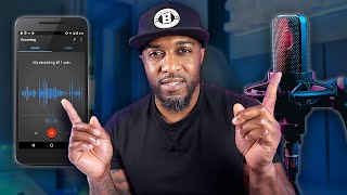 Mixing vocals recorded on a phone – here’s the before and after