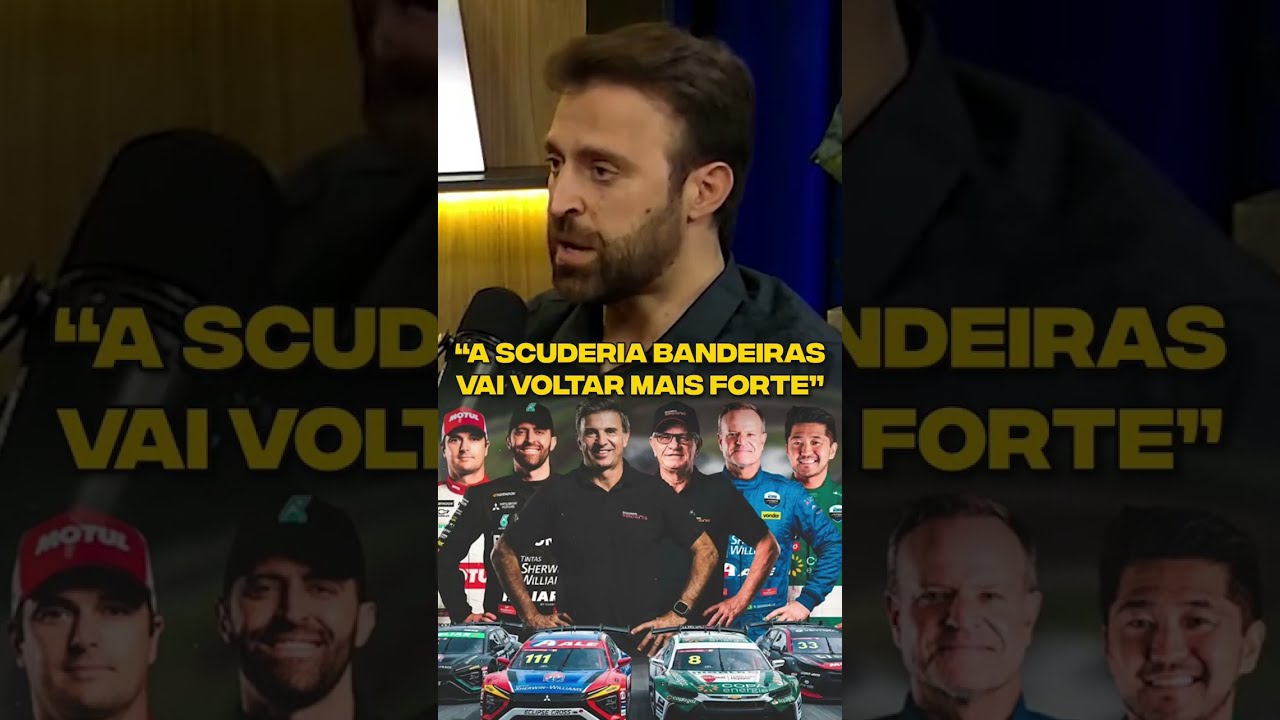 “A Scuderia Bandeiras vai voltar mais forte”#shorts