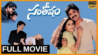 Santosham Telugu Full Length Movie  Nagarjuna And 
