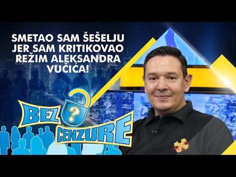 Nemanja Šarović - Smetao sam Šešelju jer sam kritikovao režim Aleksandra Vučića!