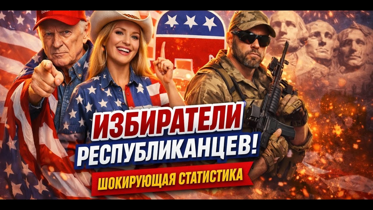Кто голосует за республиканцев - очень точный и объективный опрос
