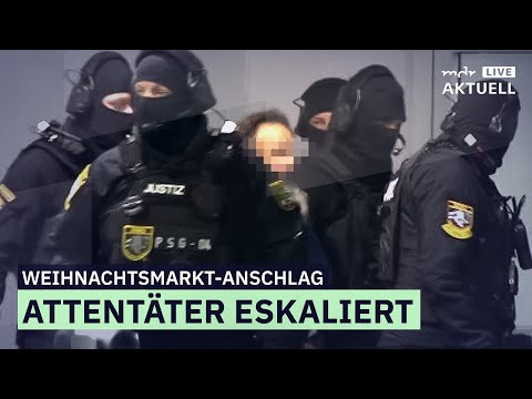 Magdeburg-Prozess: Attentäter in Rage | MDR AKTUELL live