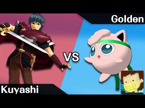 Untitled #10 -  Kuyashi (Marth) vs Golden (Jigglypuff) - Melee Winners Top 32