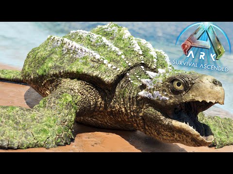 Archelon destacado: Cómo domesticarlo | ¡Habilidades y lugares de aparición! ARK: Ascended