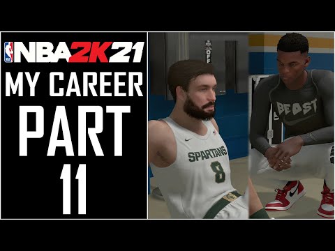 NBA 2K21 - My Career - Walkthrough - Part 11 - "Hendrixx Cobb College Rematch"