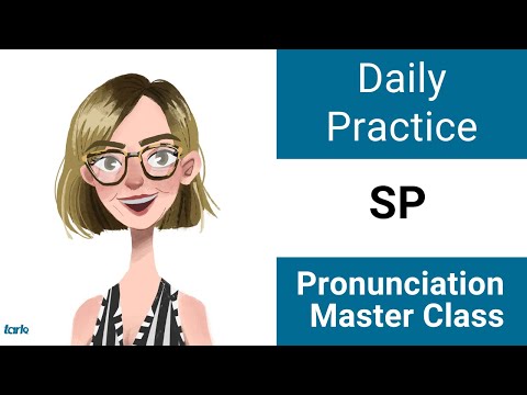 Sブレンド - SP語頭 - アメリカ英語日常会話発音練習マスタークラス (S Blends - SP Beginning of Words - American English Daily Pronunciation Practice Master Class)