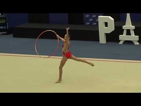 Meriem BOUSHIH cerceau - 2025 Championnats de France Espoirs