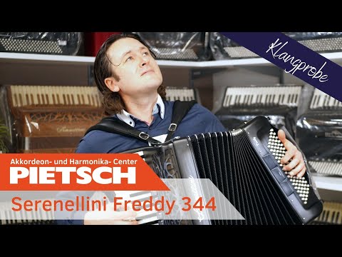 Akkordeon - Serenellini Freddy 344 - Klangprobe