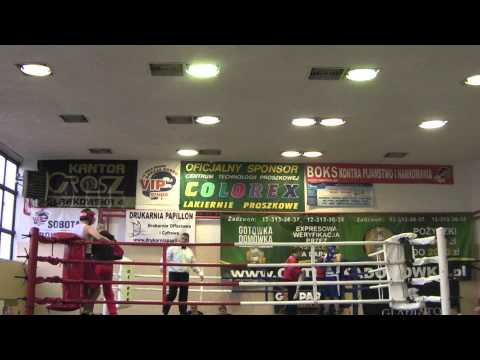 Szymon Fenton Górnik Sosnowiec vs Michał Wadowski Champion Myślenice MTB o Złotą Rękawicę 2014 FINAŁ