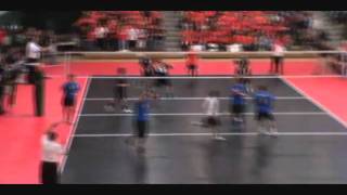 Ryan Taugher Sweet Volleyball Dig!!!