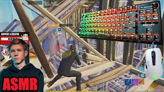 MrSavage's Keyboard ASMR | 1vs1 build fight | Roccat vulcan tkl pro