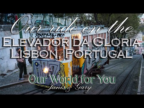 The Elevador da Glori, Lisbon, Portugal