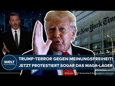 USA: Trumps Terrorstaat – Meinungsfreiheit zunehmend bedroht! Protest sogar aus dem MAGA-Lager