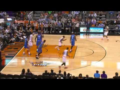 Eric Bledsoe's Pretty Floater | Suns vs Thunder | October 22, 2013 | NBA Preseason 2013