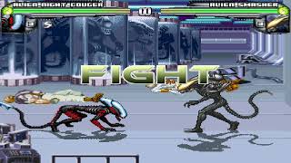 Download lagu Alien vs Predator M.U.G.E.N - Alien Night Couger vs Alien Smasher mp3