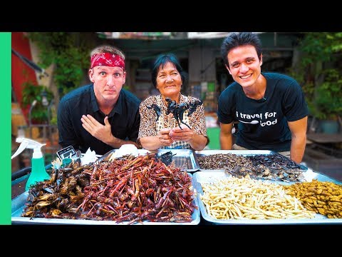 Exotic THAI FOOD Tour in Bangkok with Mark Wiens! Freaky Thai Food + Yummy Face Challenge