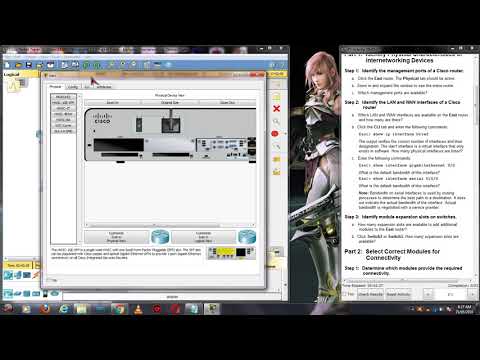 6.3.1.8 Packet Tracer [ Exploring Internetworking Devices ]