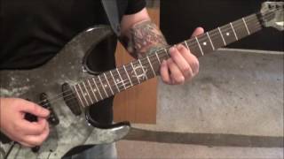 Gary Allan - Do You Wish It Was Me - CVT Guitar Lesson by Mike Gross
