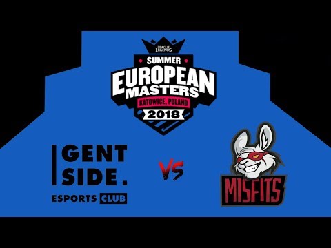 Gentside vs Misfits Academy | EUROPE MASTERS!! | Best Highlights !!
