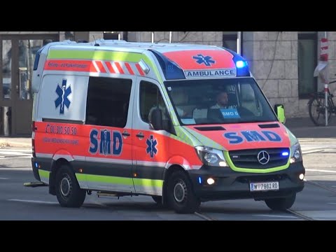 [AT] SMD Private Ambulances responding in Vienna