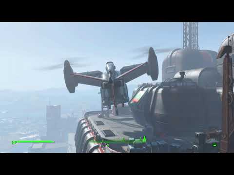 Fallout 4 Easy Mass Fusion rooftop and exit