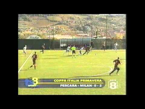 Pescara 0-2 Milan Coppa Italia primavera 2010-2011