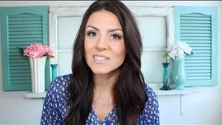 Makeup from my Hair Care Video~ Brunette Beauty Blogger