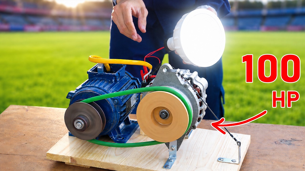 I turn Car Dynamo into a Eternal Generator! Fast And Simple