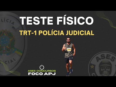 TAF EDITAL TRT1 - JUDICIAL POLICE