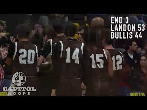 IAC RIVALRY GAME GOES DOWN TO THE WIRE - Landon @ Bullis Highlights - 2/3/23