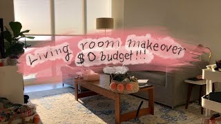 SMALL RENTAL LIVING ROOM MAKEOVER - Easy, Cosy, and Budget-Friendly!