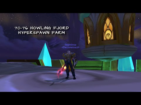 70-76 HOWLING FJORD *FAST LEVEL UP* HYPERSPAWN FARM
