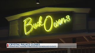 Buck Owens&#39; Crystal Palace closes its doors after nearly 30 years