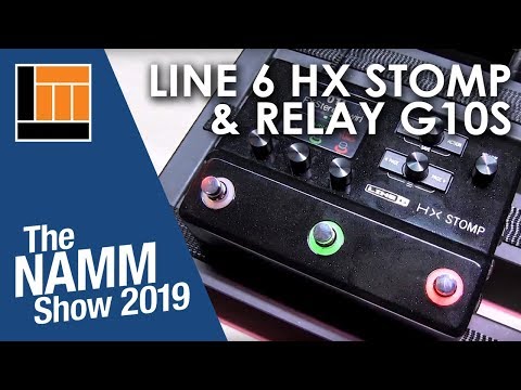 L&M @ NAMM 2019: Line 6 HX Stomp & Relay G10S