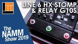 L&M @ NAMM 2019: Line 6 HX Stomp & Relay G10S