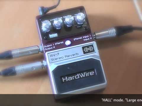 HardWire: RV-7 Stereo Reverb (with CM-2) in Stereo